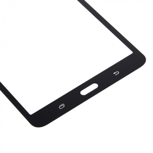 Pour Samsung Galaxy Tab A 7.0 (2016) / T280 Lentille extérieure en verre avec adhésif OCA optiquement transparent (noir) SH62BL1013-06