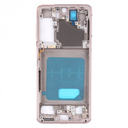 Pour Samsung Galaxy S21 5G SM-G991B Plaque de cadre intermédiaire (or) SH226J1384-06