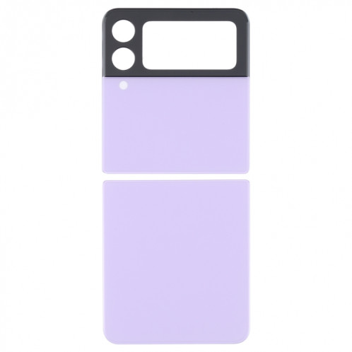 Coque arrière de batterie en verre pour Samsung Galaxy Z Flip3 5G SM-F711B (violet) SH231P1676-06