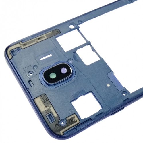 Pour Galaxy J4, J400F/DS, J400G/DS Middle Frame Bezel Plate (Bleu) SH220L923-06