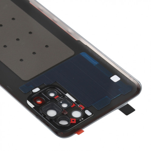 Pour le couvercle arrière de la batterie OnePlus 8T avec couvercle d'objectif d'appareil photo (argent) SH15SL1170-06