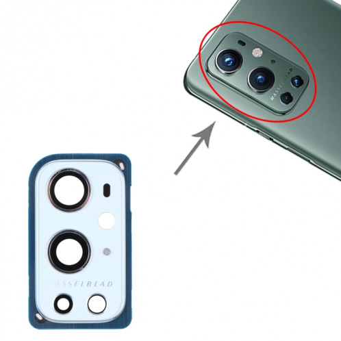 Pour OnePlus 9 Pro Camera Lens Cover (Argent) SH069S1660-04