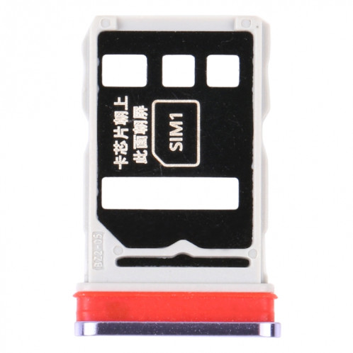 Plateau de carte SIM + plateau de carte SIM pour Honor Play4 Pro (violet) SH223P459-04