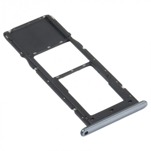 Plateau de carte SIM + plateau de carte Micro SD pour LG K61 LMQ630EAW, LM-Q630 (Noir) SH335B1846-04