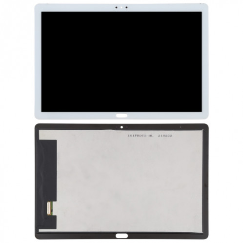 Écran LCD et numériseur Assemblage complet pour Huawei MediaPad T5 10.1 (LTE) (Blanc) SH241W1259-06