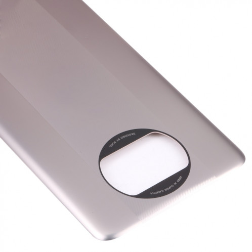 Couverture arrière de la batterie d'origine pour Xiaomi Poco X3 Pro M2102J20SG (Gold) SH26JL816-07