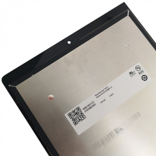 Écran LCD OEM pour Lenovo Yoga Tab 3 Plus YT-X703F, YT-X703, YT-X703L, YT-X703X avec numériseur complet (Noir) SH61BL1369-06