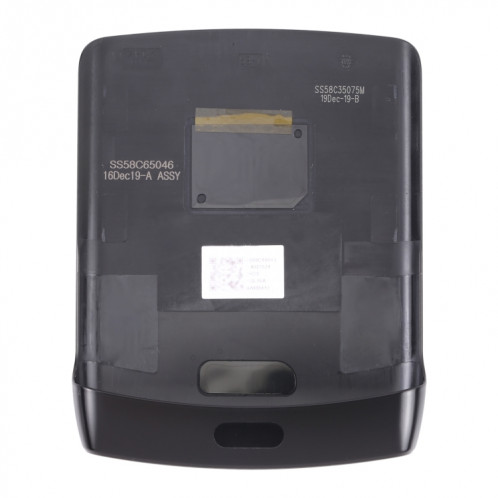 Couvercle arrière de la batterie d'origine pour Motorola Razr 2019 (noir) SH88BL1483-07