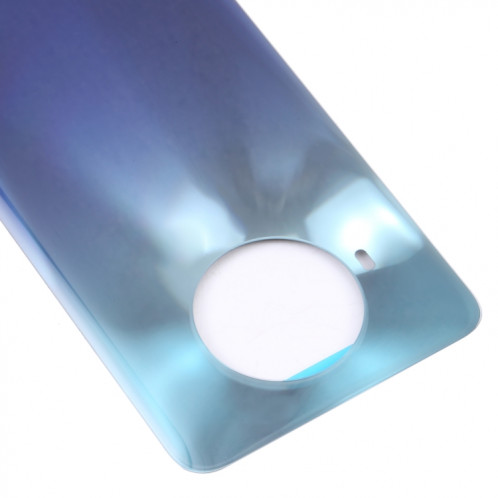 Coque arrière de batterie en verre pour Xiaomi Redmi Note 9 Pro 5G/Mi 10T Lite 5G (Bleu) SH55LL1677-06