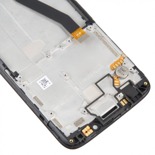 Écran LCD d'origine pour Motorola Moto E5 Play Go Digitizer Assemblage complet avec cadre (noir) SH10BL1591-05
