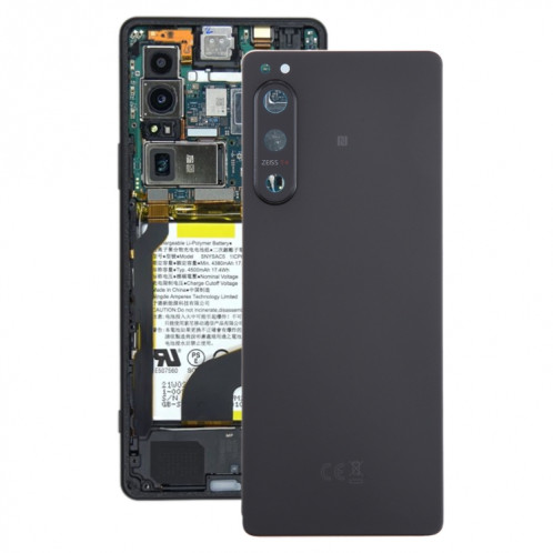 Couvercle arrière de batterie d'origine pour Sony Xperia 5 IV, avec couvercle d'objectif d'appareil photo SH12BL32-07