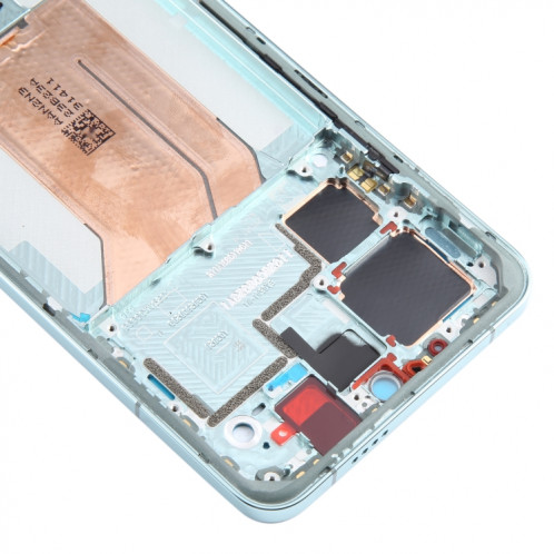 Pour Xiaomi 14 Pro, boîtier avant d'origine, cadre LCD, plaque de lunette (vert) SH398G1517-06