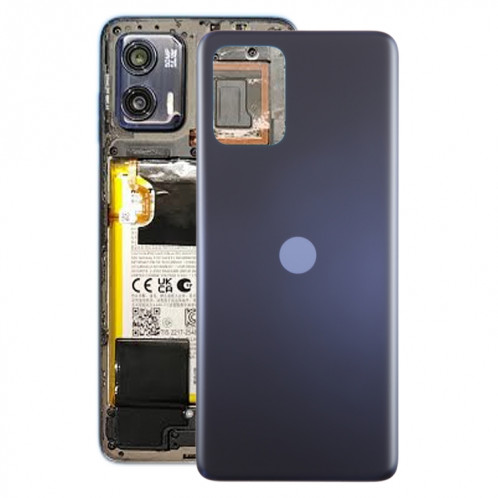 Pour Motorola Moto G73 Couvercle arrière de la batterie d'origine (Bleu) SH52LL615-07
