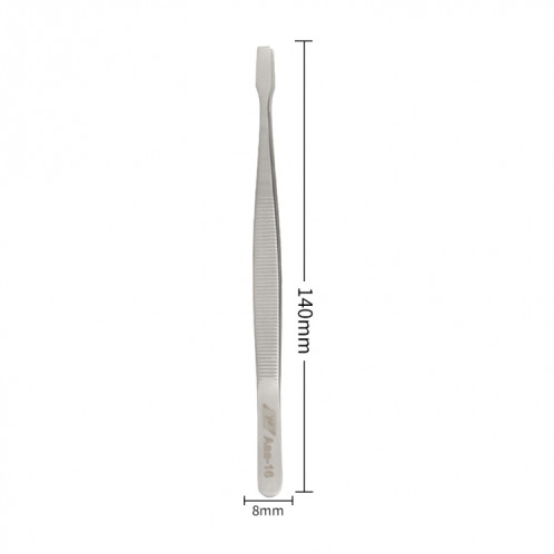AAA-16 Acier inoxydable Ultra Fine Haute Durée de ténacité Tweezers durables SH04331840-06