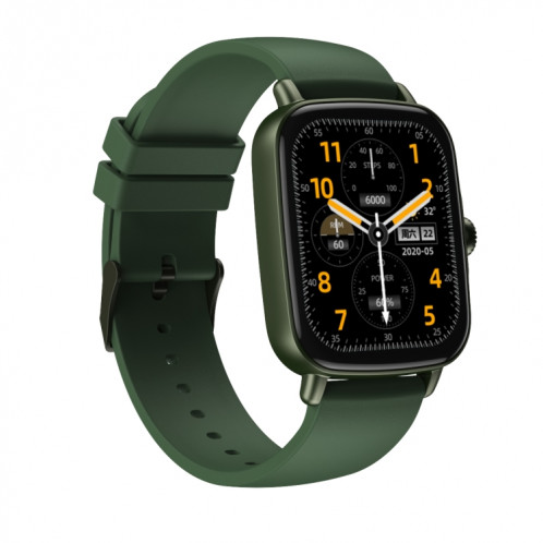AW18 1.69Inch Smart Watch Smart Smart Watch, Support Appel Bluetooth / Surveillance de la fréquence cardiaque (Vert) SH601F1469-08
