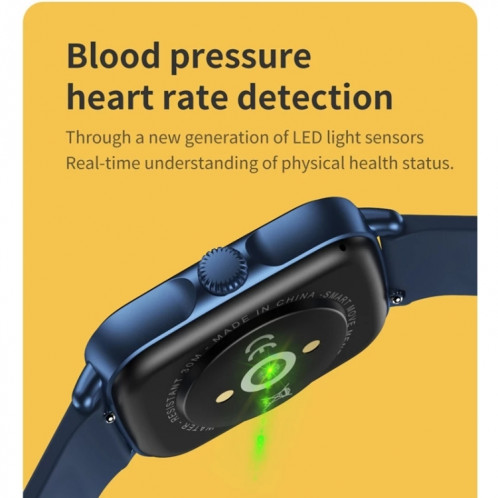 AW18 1.69Inch Smart Watch Smart Smart Watch, Support Appel Bluetooth / Surveillance de la fréquence cardiaque (Vert) SH601F1469-08