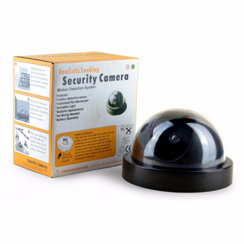 Caméra de sécurité de surveillance du dôme factice LED CCTV infrarouge étanche extérieur SH38171451-08