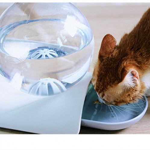 Fournitures de bol pour chat de fontaine à boire automatique pour animaux de compagnie (bleu) SH901C1219-08