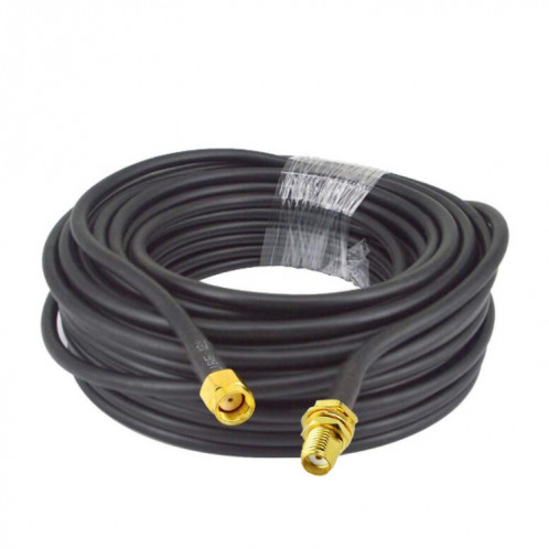Câble adaptateur coaxial SMA femelle vers RP-SMA mâle RG58, longueur du câble : 1,5 m. SH40031926-04