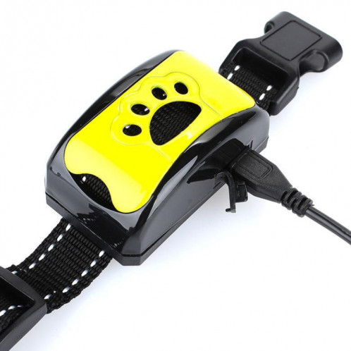 Arrêt d'écorce de verrouillage automatique d'identification intelligente étanche rechargeable (jaune citron) SH301B997-06