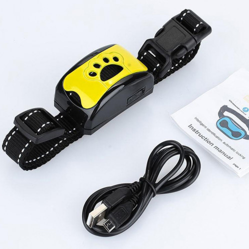 Arrêt d'écorce de verrouillage automatique d'identification intelligente étanche rechargeable (jaune citron) SH301B997-06