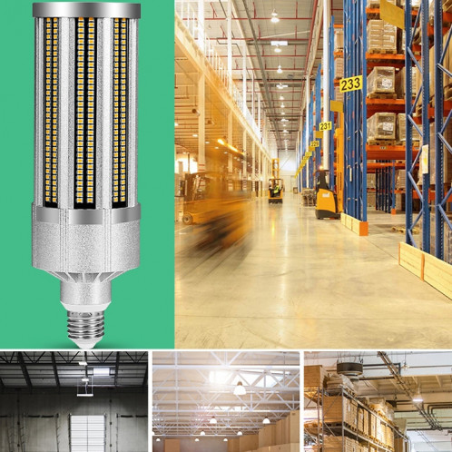 E27 2835 Lampe de maïs LED Ampoule à économie d'énergie industrielle haute puissance, puissance: 54W 6000K (blanc froid) SH43121175-07