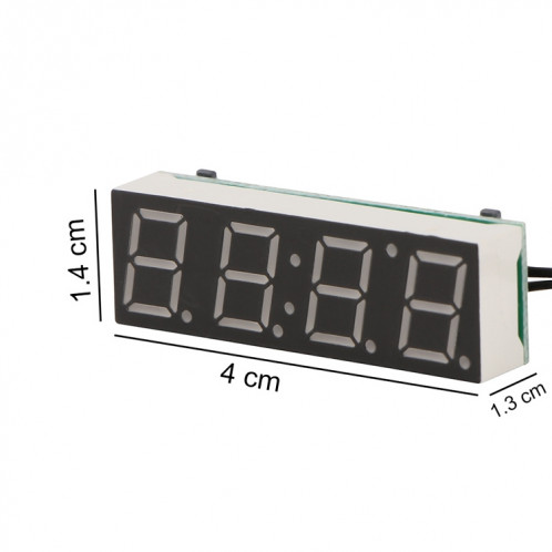 Module d'horloge numérique de haute précision RX8025T LED Tube numérique Horloge électronique (vert) SH601B629-06