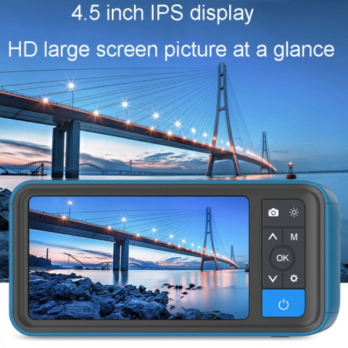 Teslong MS450 5.5mm HD Pixel 4.5 pouces IPS LCD écran Endoscope outils de réparation automatique ST24021725-011