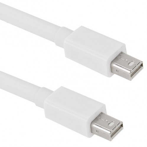 Mini DP DisplayPort Thunderbolt Cable pour Apple iMac MacBook Pro, Longueur: 2m (Blanc) SM217W-03