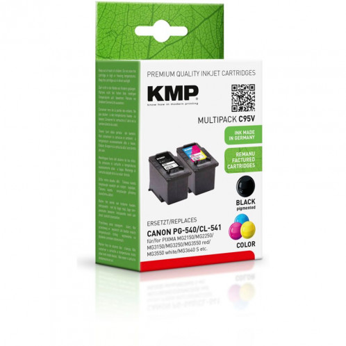 KMP C95V Multipack BK/Color Compat. av. Canon PG-540/CL-541 586280-03