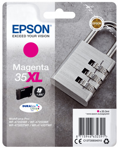 Epson magenta DURABrite Ultra Ink 35 XL T 3593 285882-03