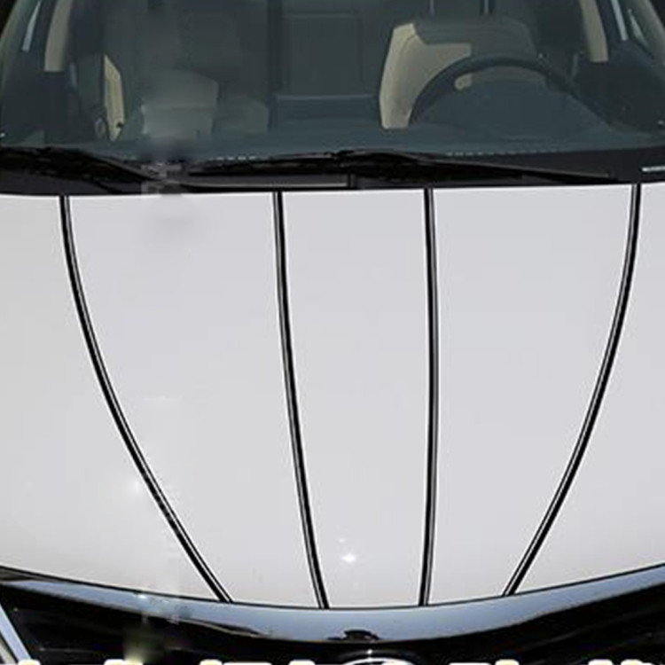 Autocollant décoratif voiture Tunning gris 12mm × 9.8m auto