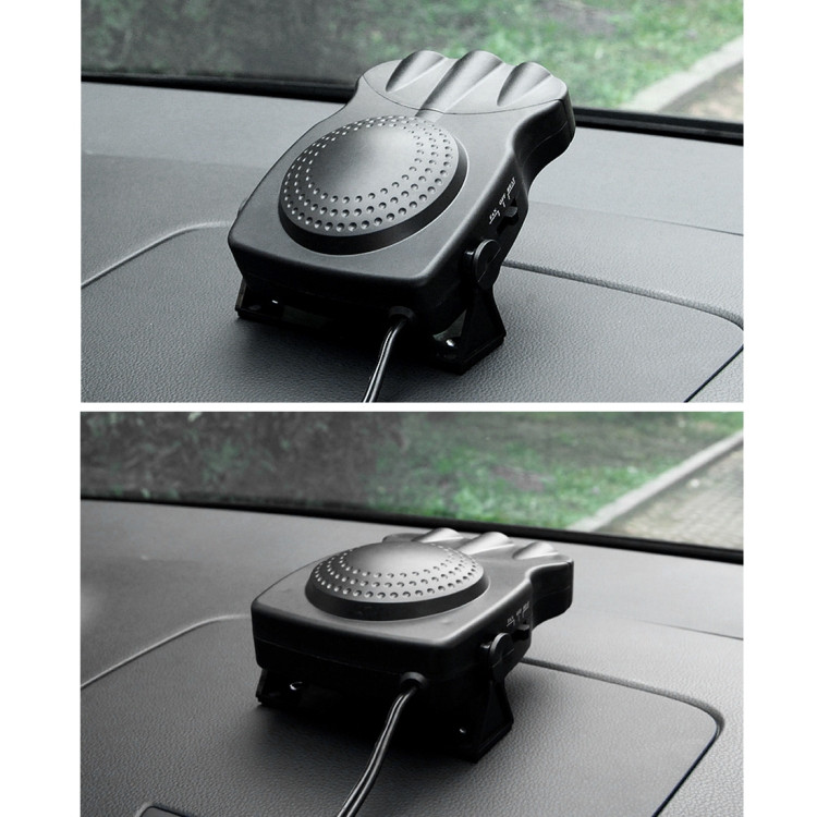 Chauffe-Voiture Portable Chauffage de dégivreur de Pare-Brise 12v -  Ventilateur de Chauffage électrique 2 en