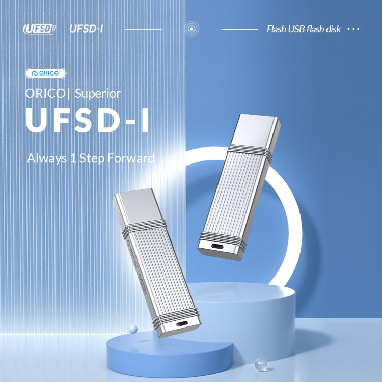 Clé USB ORICO Solid State, lecture : 520 Mo/s, écriture : 450 Mo/s