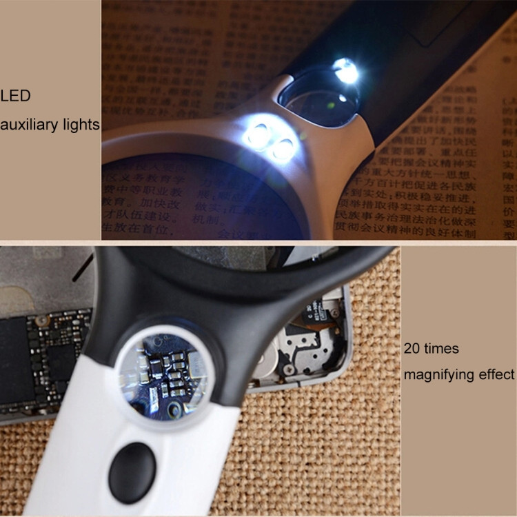 Ordinateur de poche portable-7202 CLMG Polariscope Bijoux Loupe triplet  avec lampe de poche - Chine Loupe, Bijoux