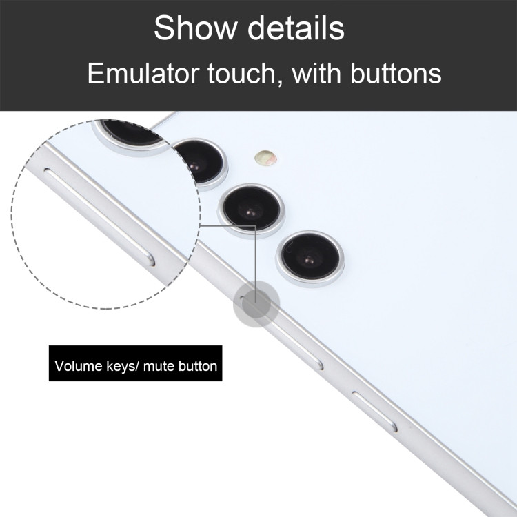 Pour Samsung Galaxy A34 5G écran couleur faux modèle d'affichage factice  non fonctionnel (blanc)