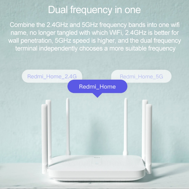 Routeur d'origine Xiaomi Redmi AC2100 routeur répéteur Wifi double ban