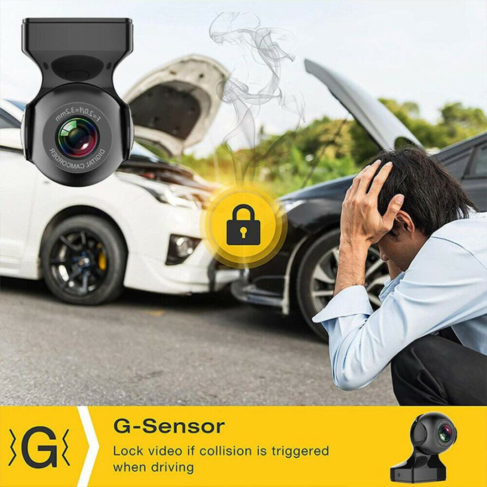 Caméra de voiture Full HD 1080P 2.7 enregistreur de conduite Dvr de voiture  + détection de mouvement vue nocturne G-Sensor 32GB DVRS Dash Cam 