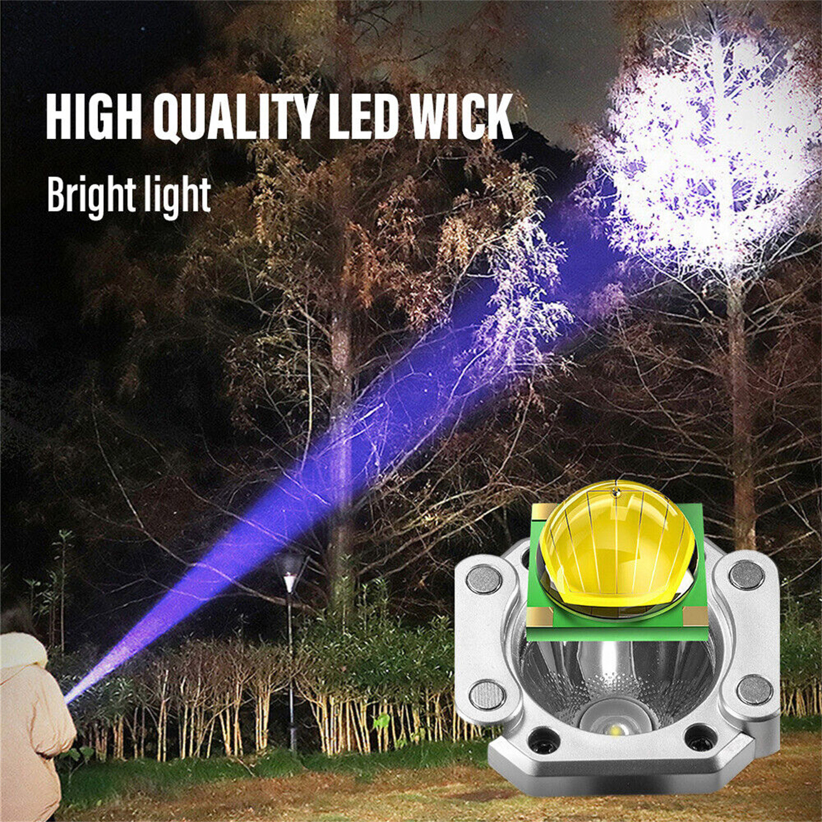 Lampe de travail à LED - Mini lampe de poche - Lampe de poche de travail  /